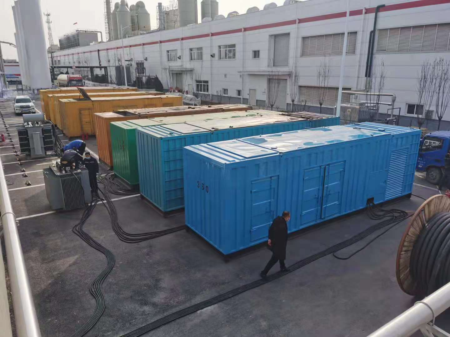 天台出租发电机-柴油发电机组三相采用什么接法